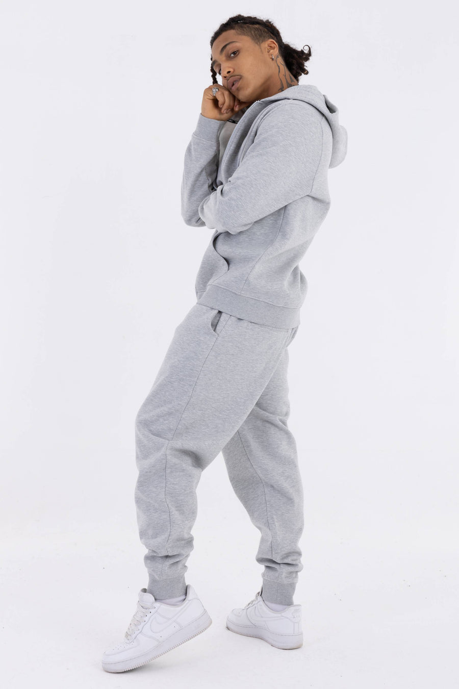 GREY ZIP