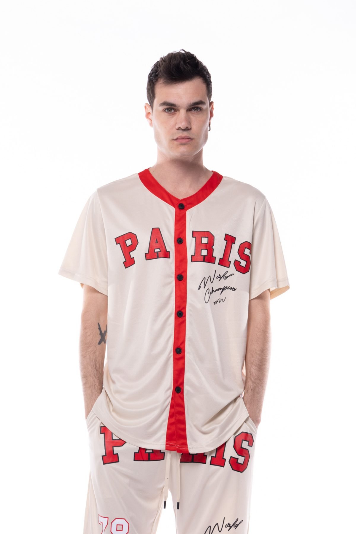 T-shirt Uomo Baseball Paris