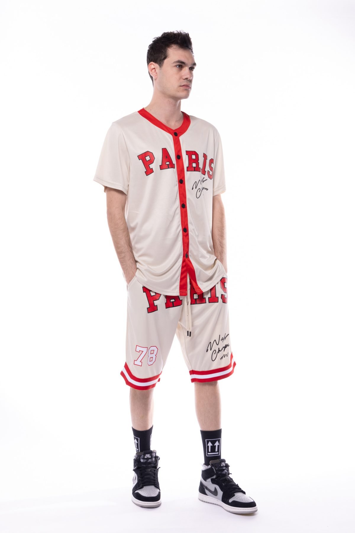 T-shirt Uomo Baseball Paris