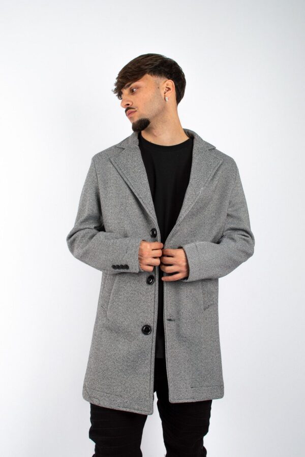 Cappotto Uomo monopetto