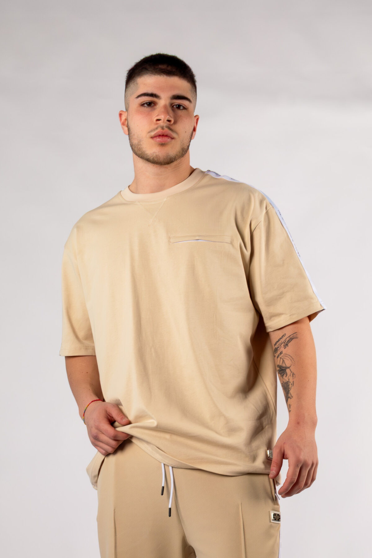 T-Shirt Uomo Alexander Kors - BEIGE